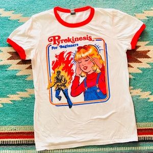 Wicked Graphic Tee Pyrokinesis For Beginners